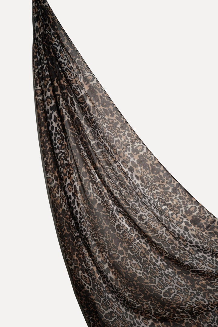 Safari Printed Lawn Hijab - Desert Marble