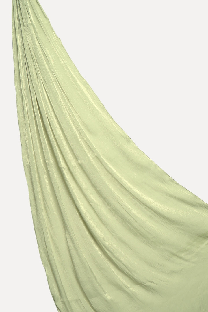 Luxe Chiffon Hijab - Dessert Green