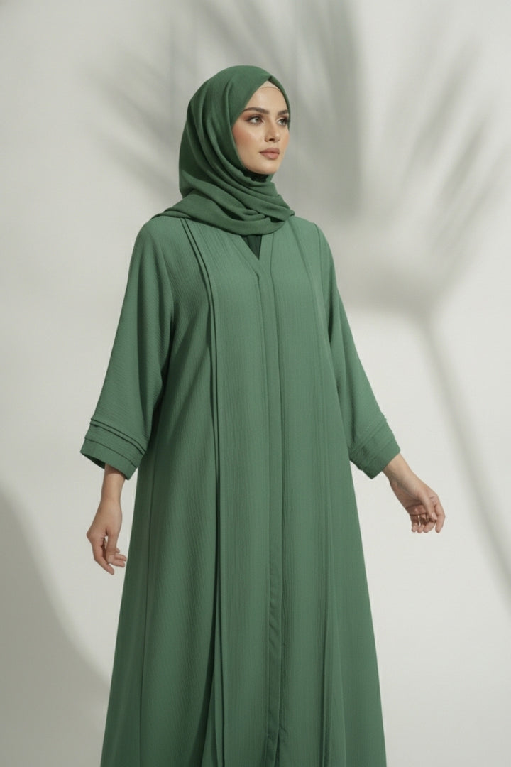 Textured Russian Abaya