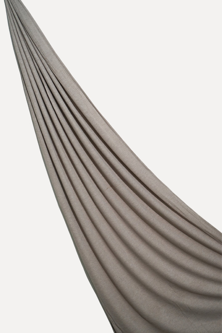 Textured Rib Jersey Hijab - Dust