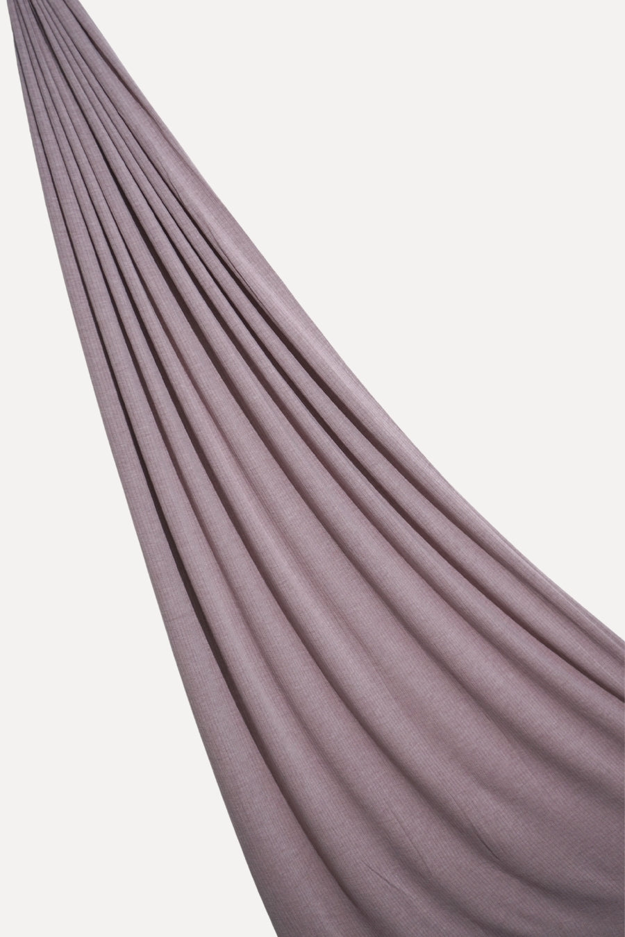 Ribbed Jersey Hijab - Dusty Mauve