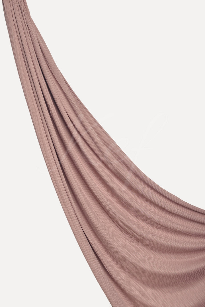 Bamboo Jersey Hijab - Dusty Pink