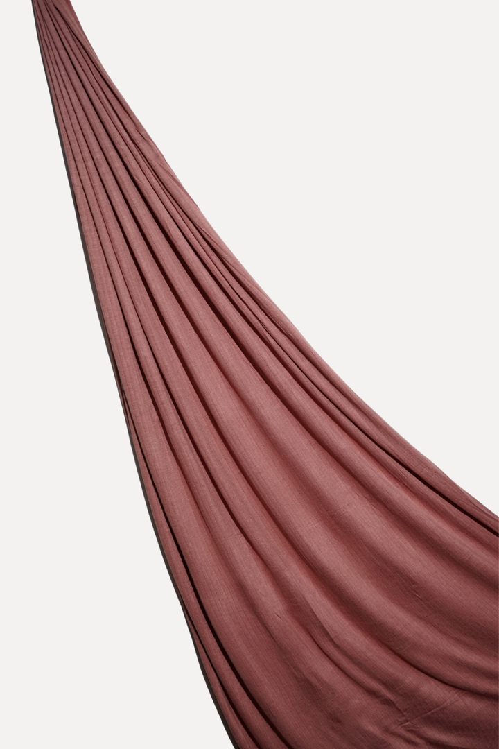 Micro Rib Jersey - Dusty Pink