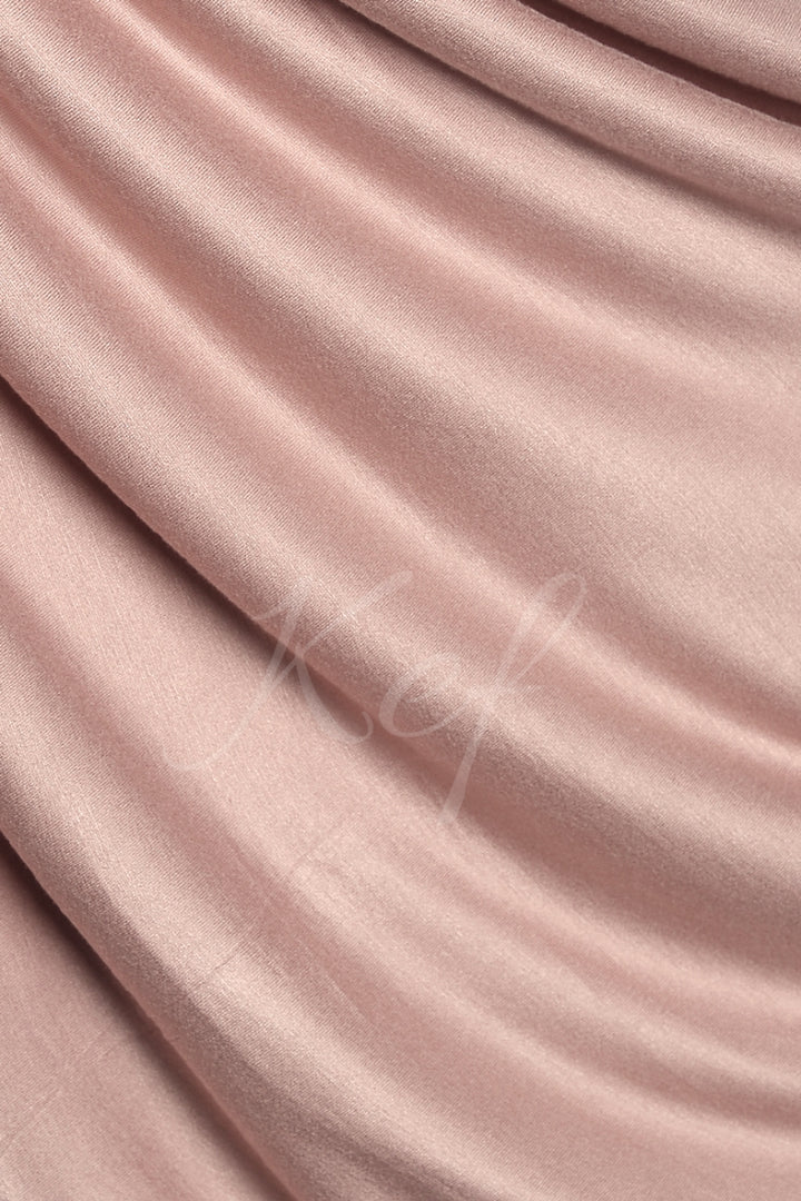 Plain Jersey Hijab - Dusty Pink