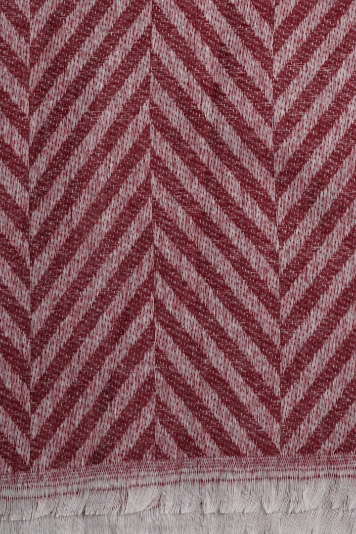 Classic Patterned Cashmere - Dusty Rose