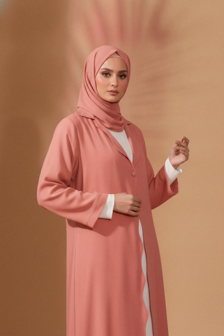 Dusty Rose Abaya