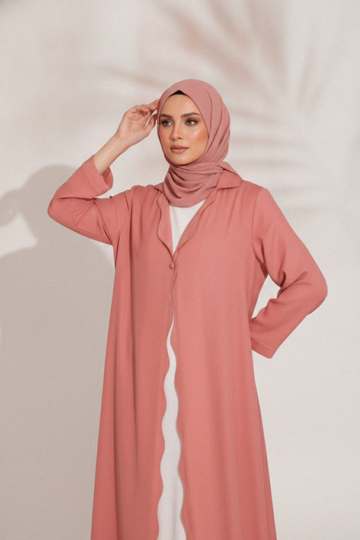 Dusty Rose Abaya