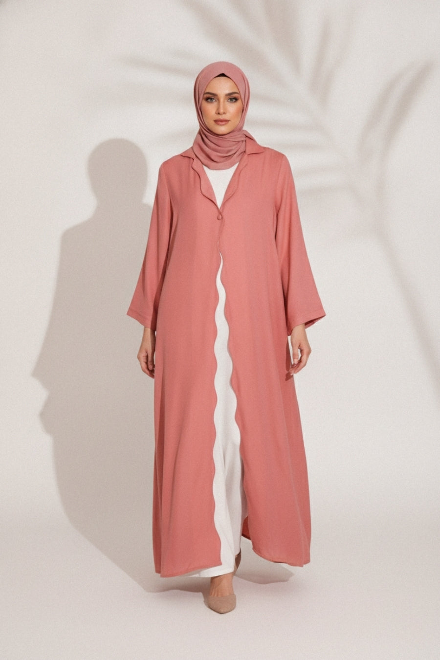 Dusty Rose Abaya