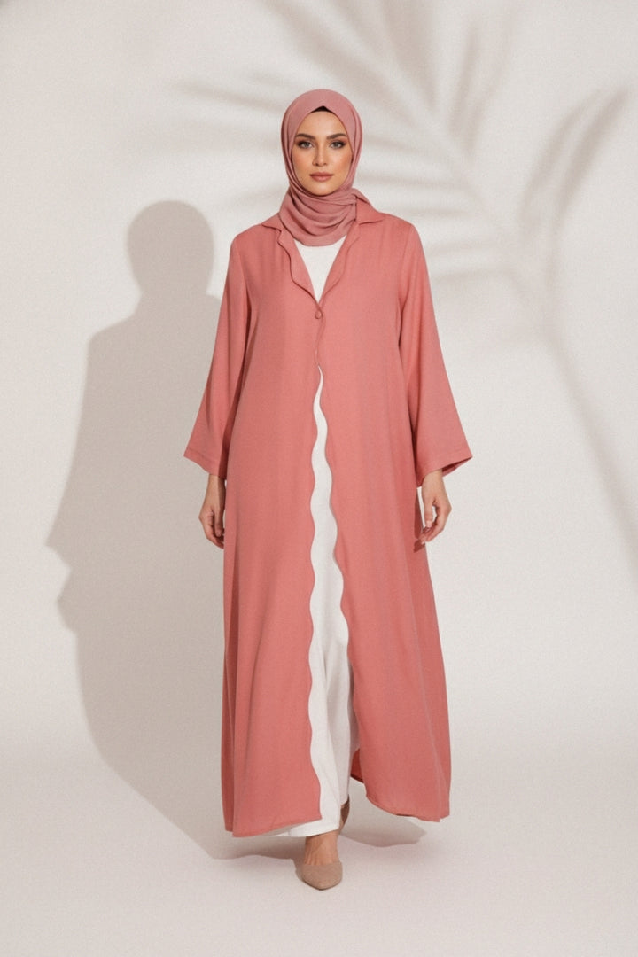 Dusty Rose Abaya