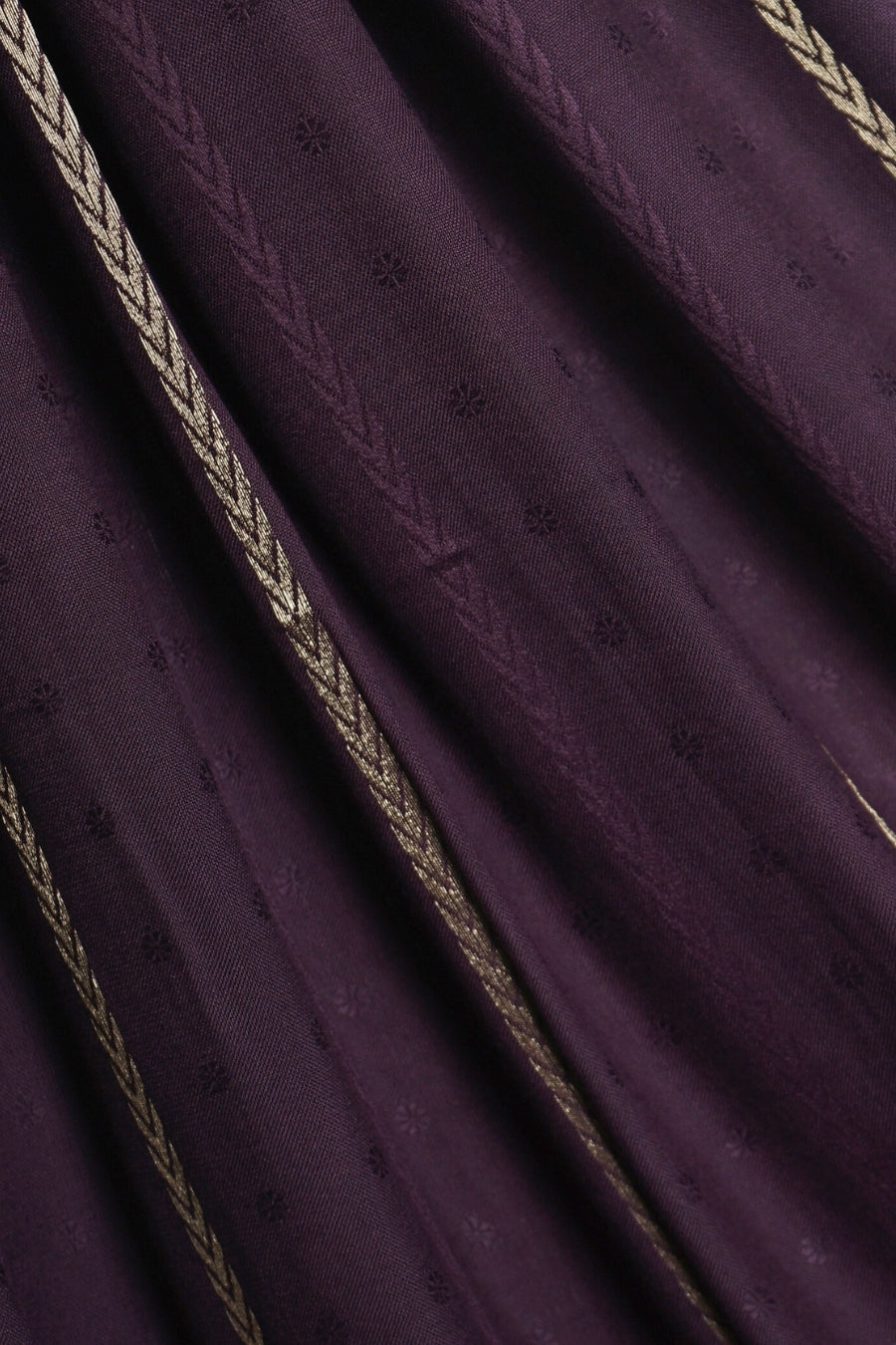 Golden Petal Lawn - Eggplant