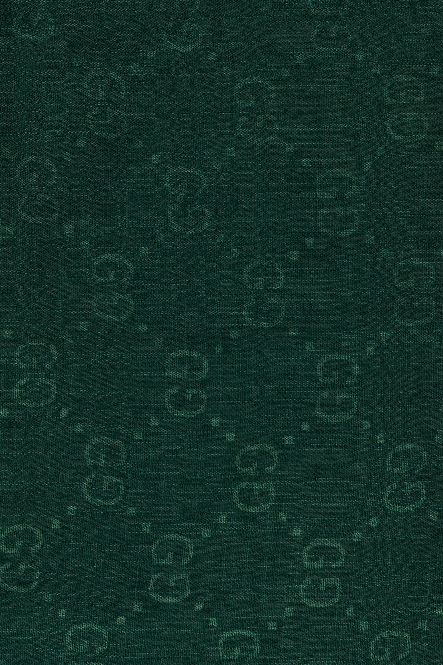 GG Monogram Turkish Lawn Hijab - Emerald