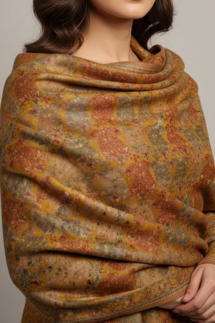 Printed Cashmere Echo Hijab - Empress Veil