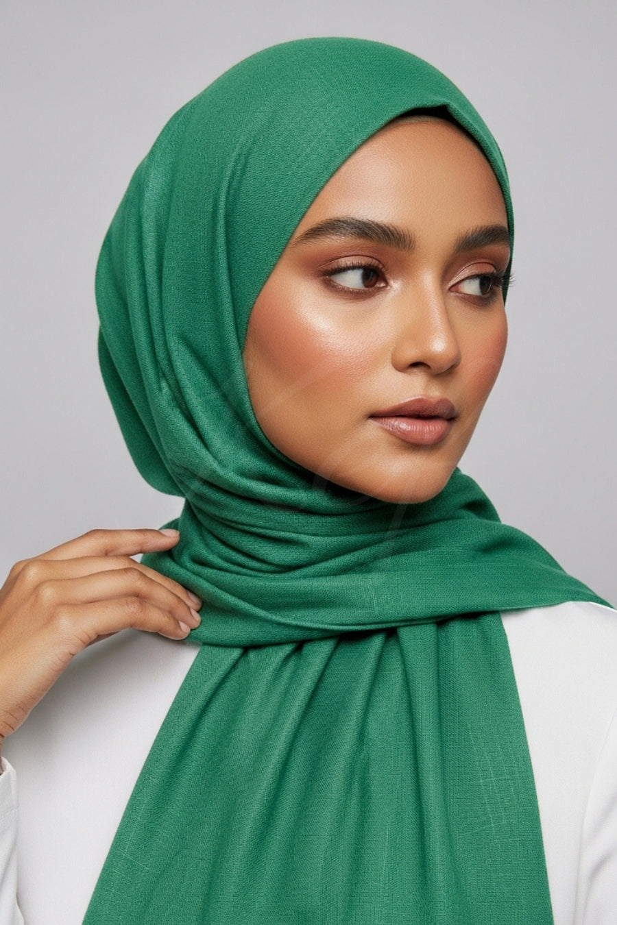 Turkish Lawn Hijab - Fern