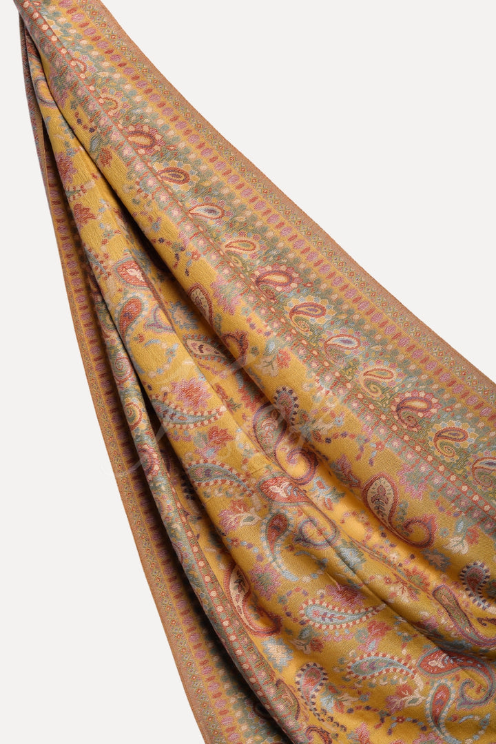 Printed Cashmere Hijab - Flair Dijon