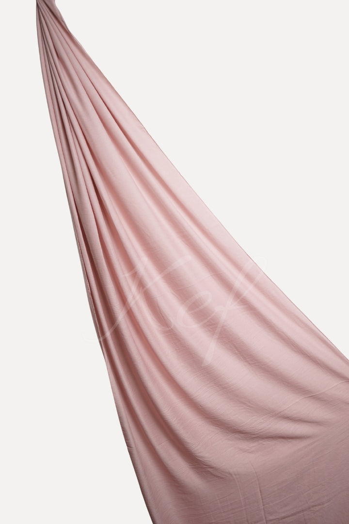 Crumpled Lawn Hijab - Flamingo