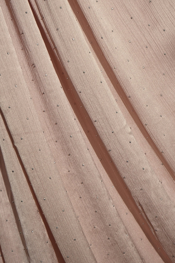 Dotted Matte Chiffon Hijab - Flamingo
