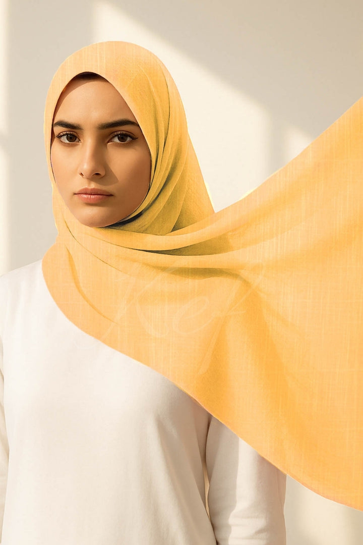 Turkish Lawn Hijab - Flax