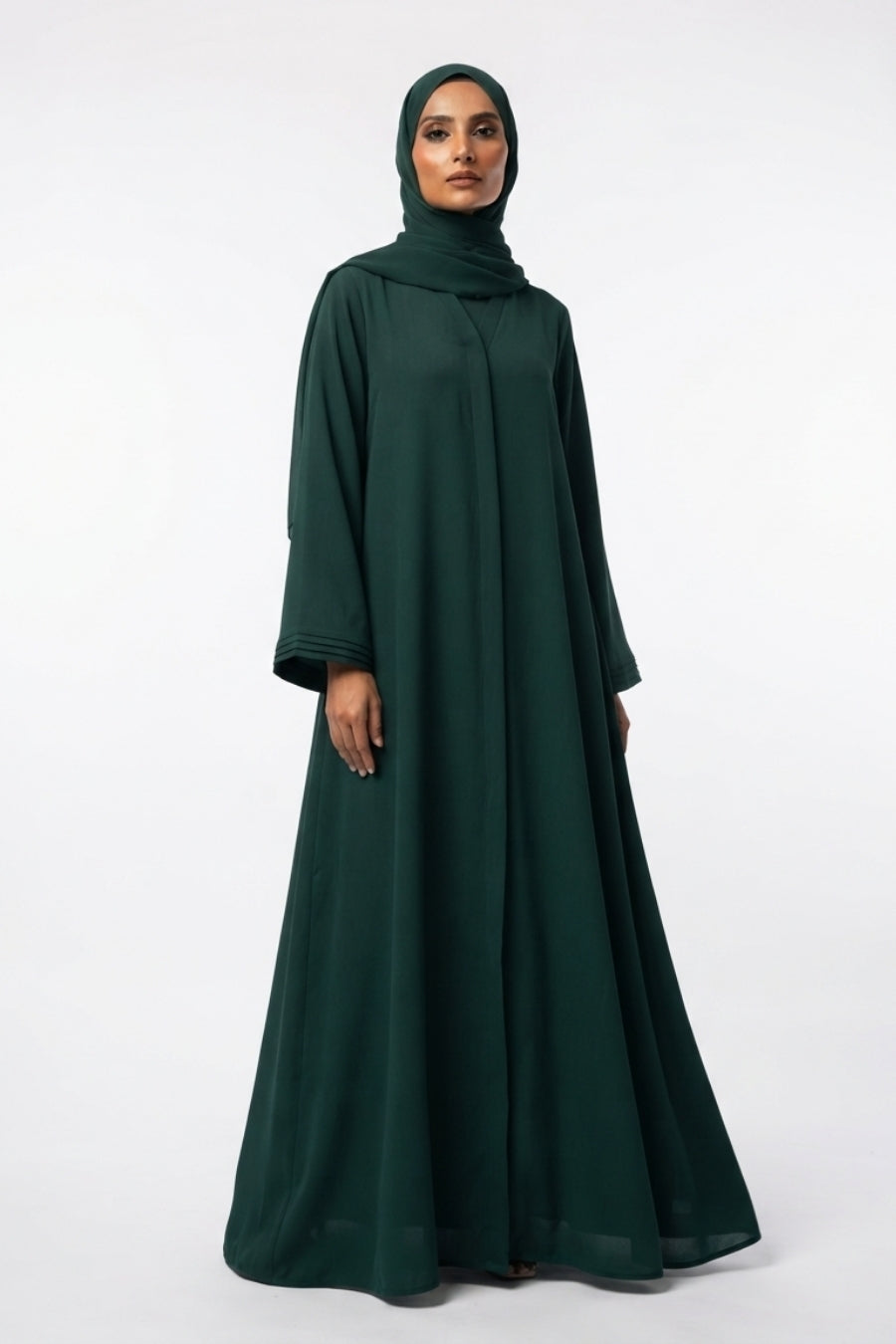 Forest Green Abaya