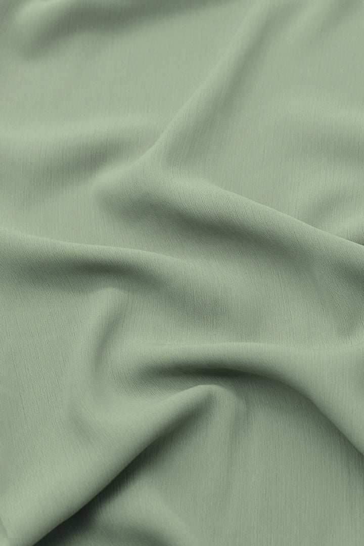 Textured Chiffon - Fresh Mint