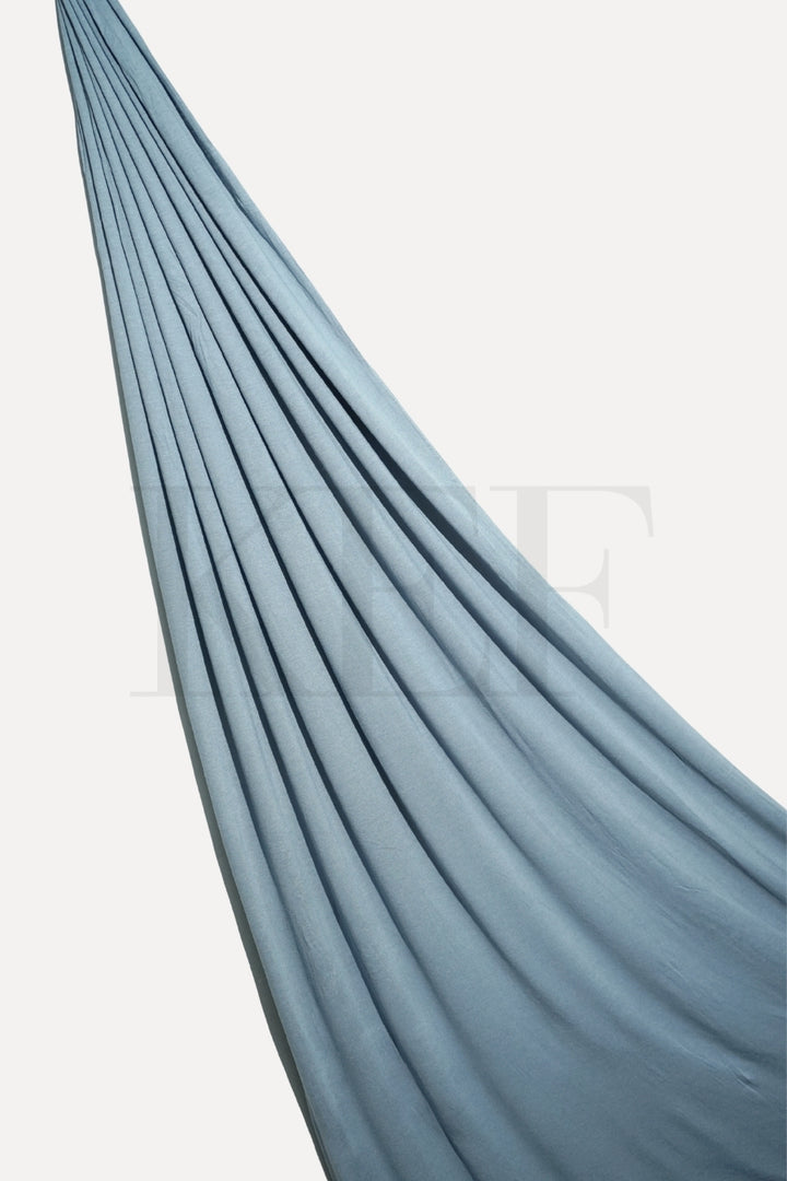 Plain Jersey Hijab - Glacier Blue