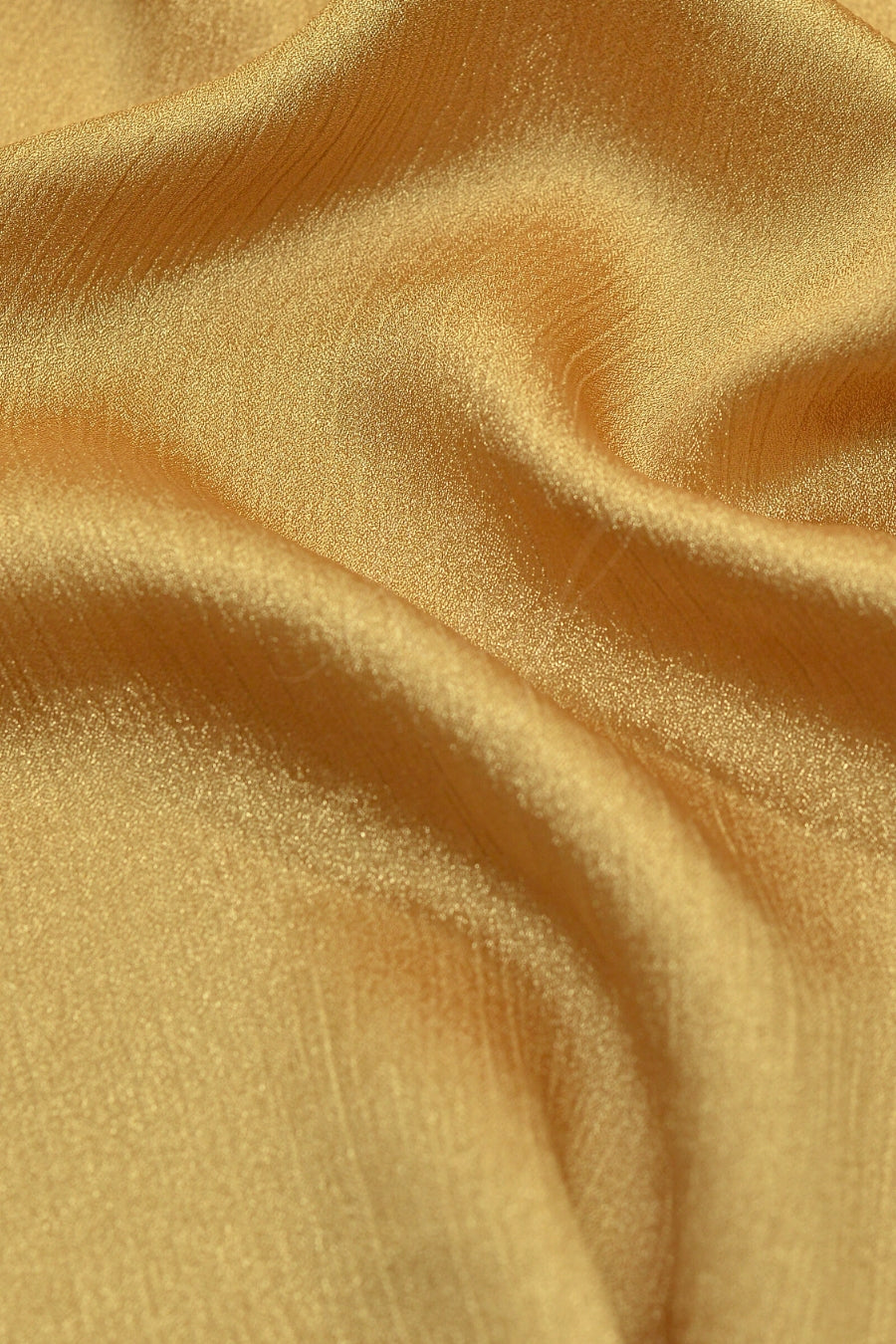 Crinkle Chiffon Hijab - Gold (Shimmer)