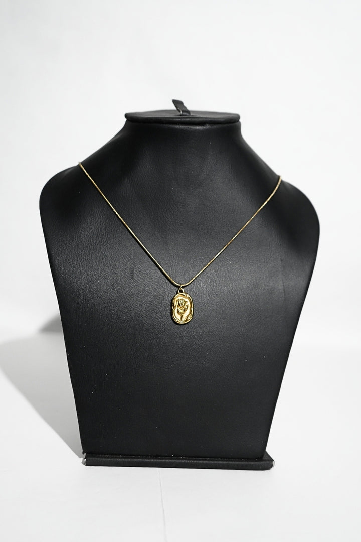 Necklace - Golden Rose