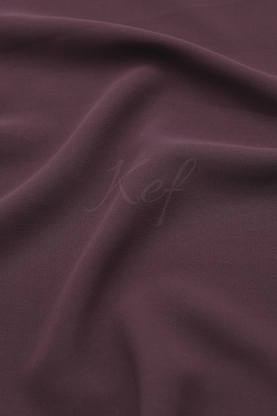 Georgette Hijab - Grape