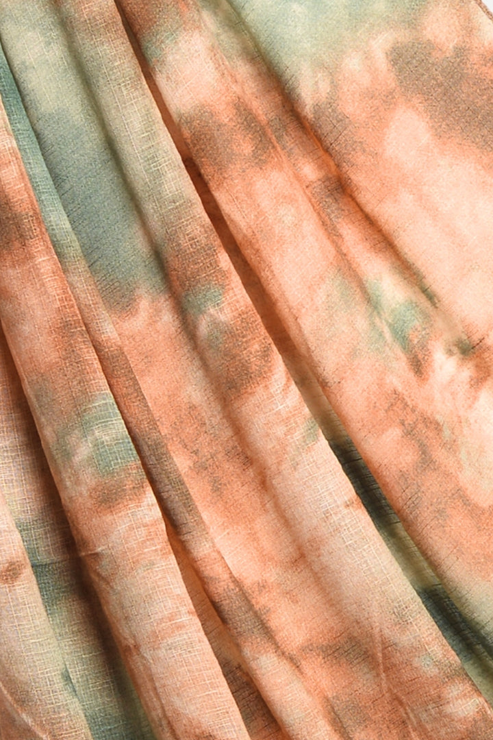 Tide Printed Lawn - Green