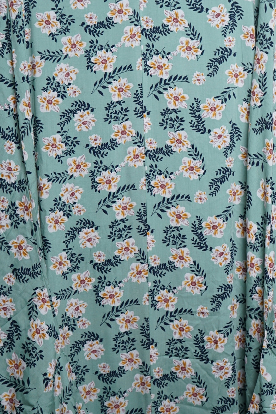 Printed Namaz Chaddar - Green Flower