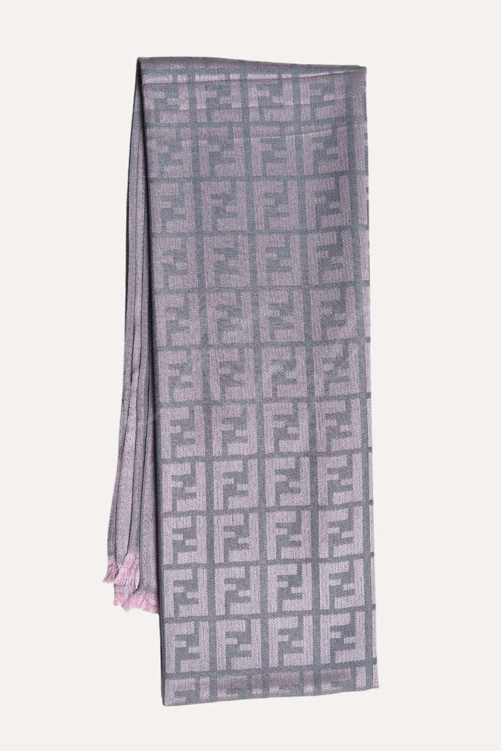 Fndi Cashmere Hijab -  Greish Pink