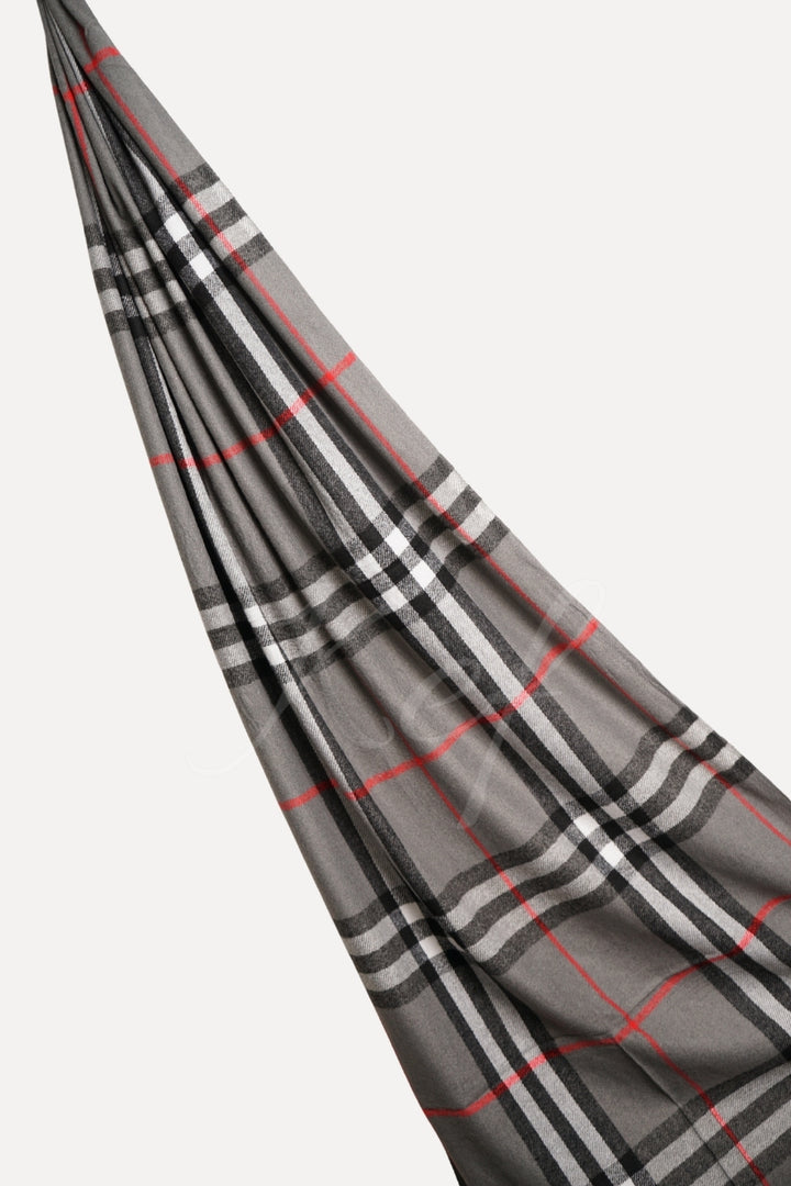 BB Cashmere Hijab - Grey