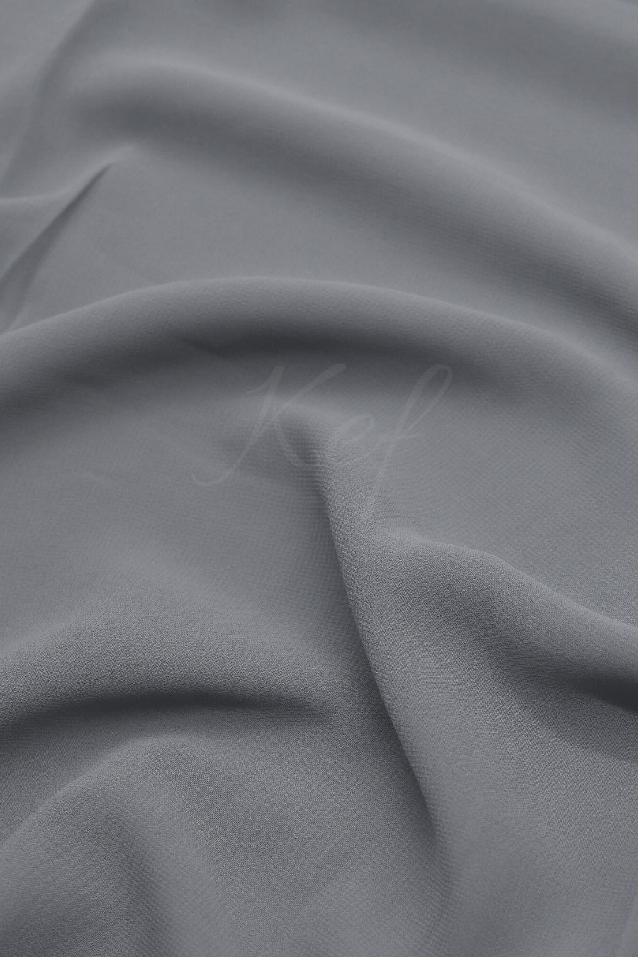 Georgette Hijab - Grey