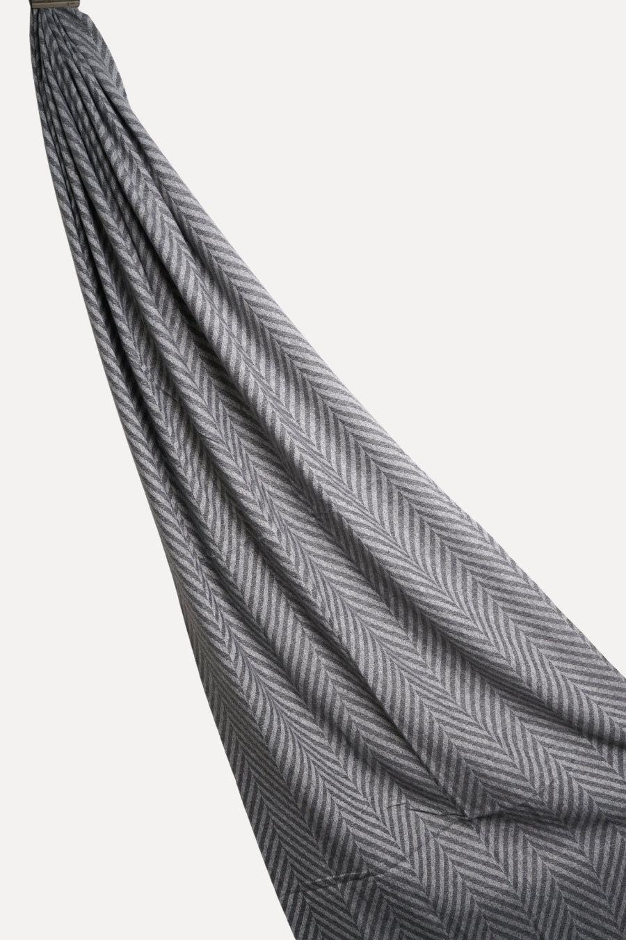 Classic Patterned Cashmere - Grey Smoke