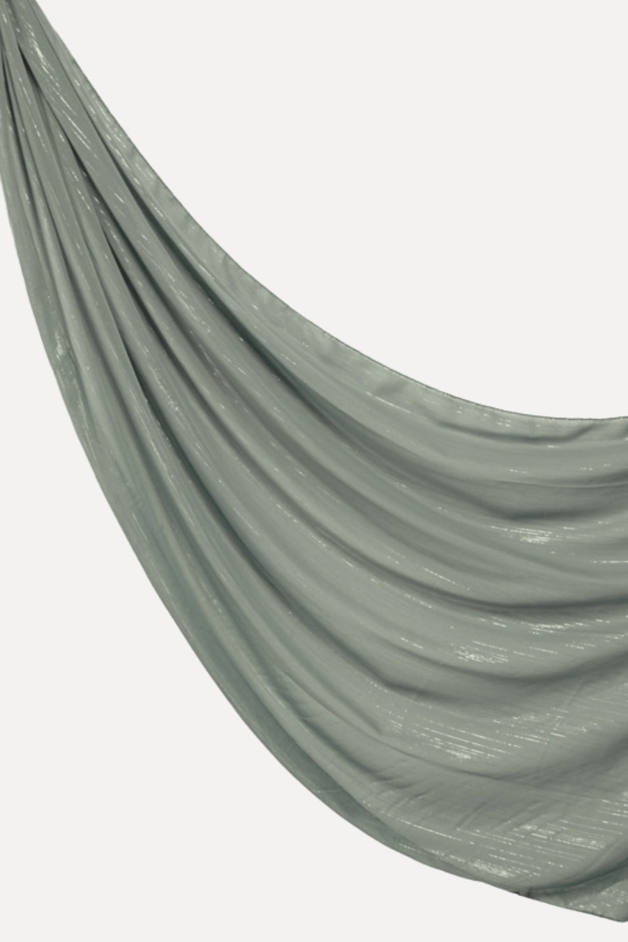 Metallic Chiffon - Steel Grey