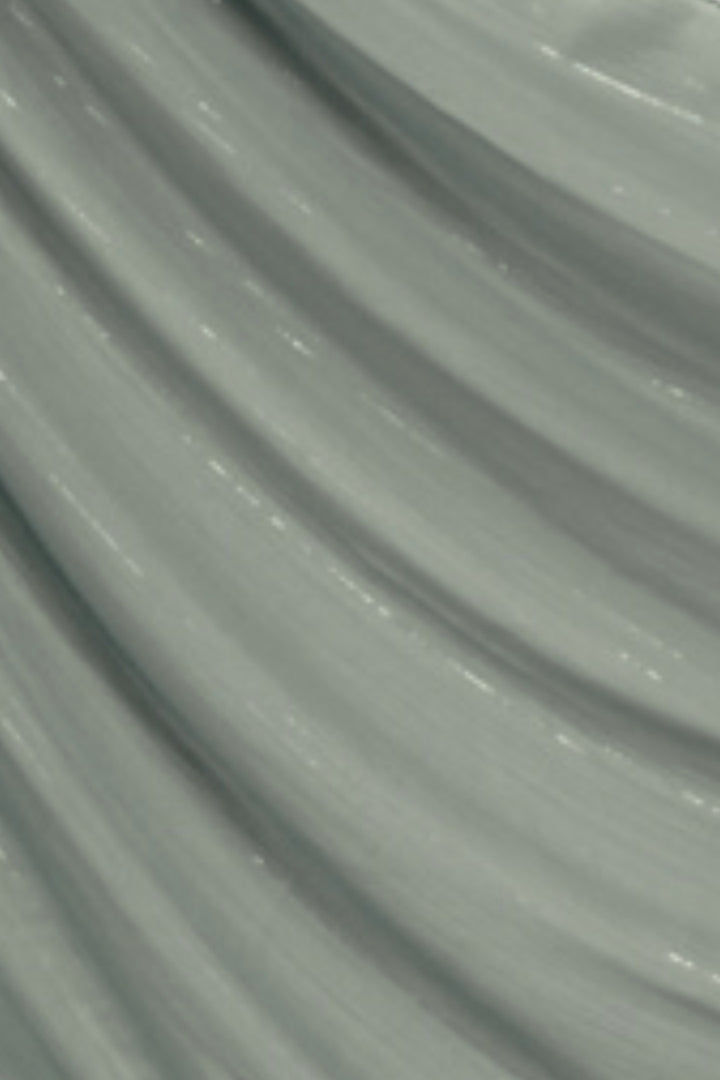 Metallic Chiffon - Steel Grey