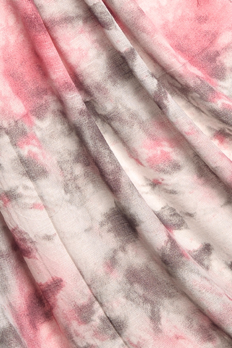 Printed Lawn Tiedye - Greyish Pink