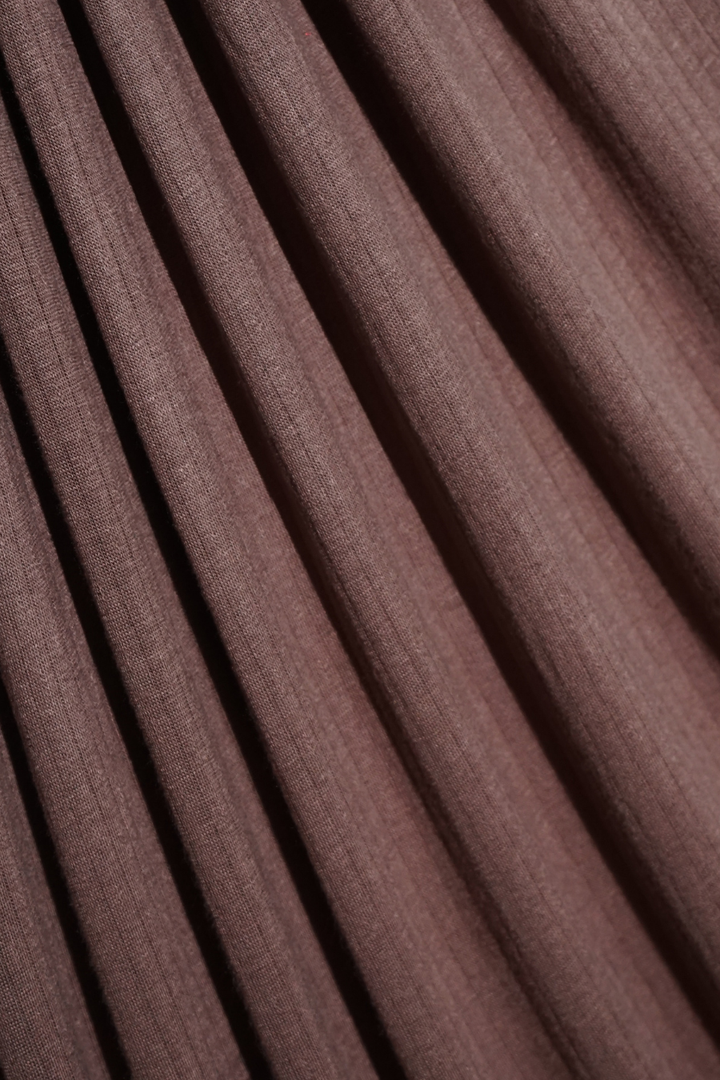 Micro Rib Jersey - Hazelwood