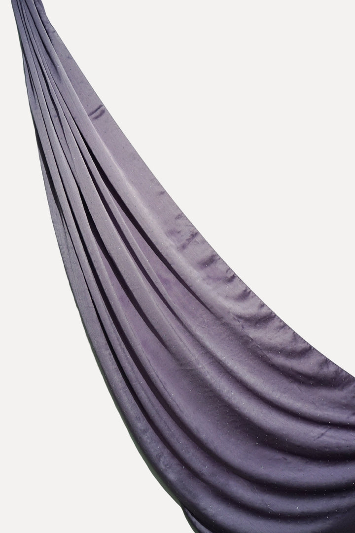 Dotted Matte Chiffon Hijab - Heather