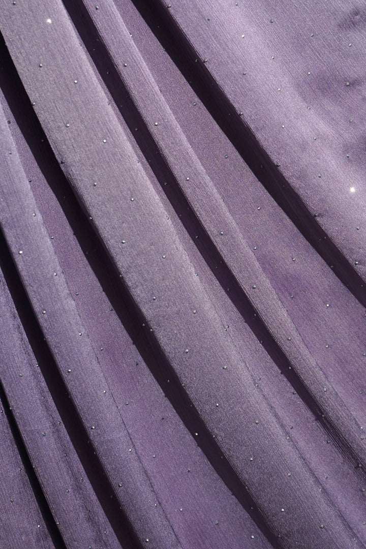 Dotted Matte Chiffon Hijab - Heather