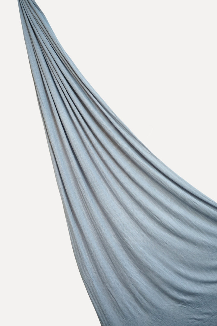 Subtle Weave Jersey Hijab - Ice Blue