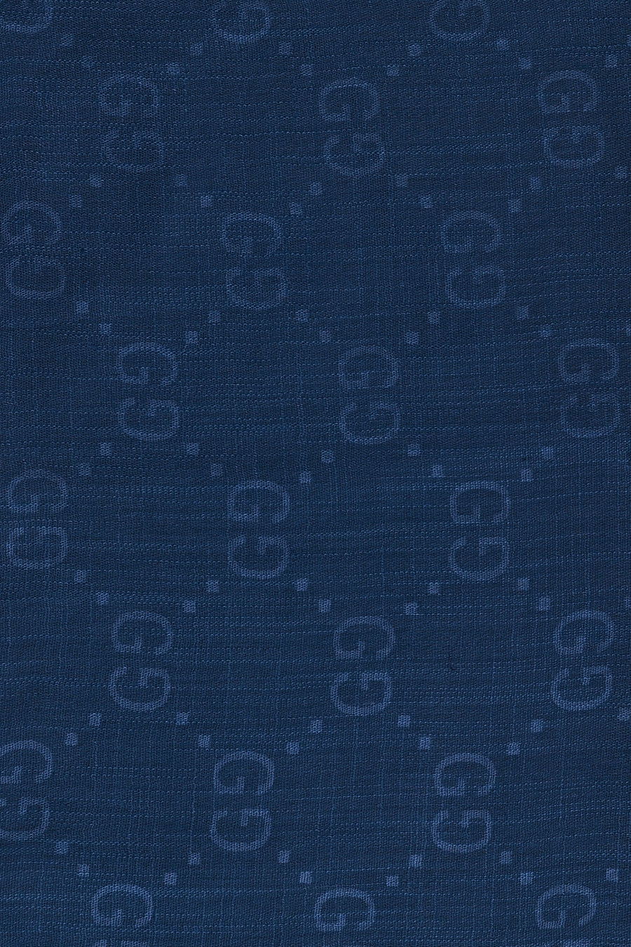 GG Monogram Turkish Lawn Hijab - Indigo