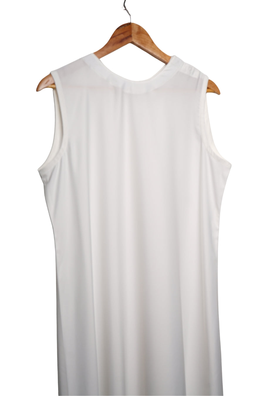 Abaya Inner White  ( Sleeveless )