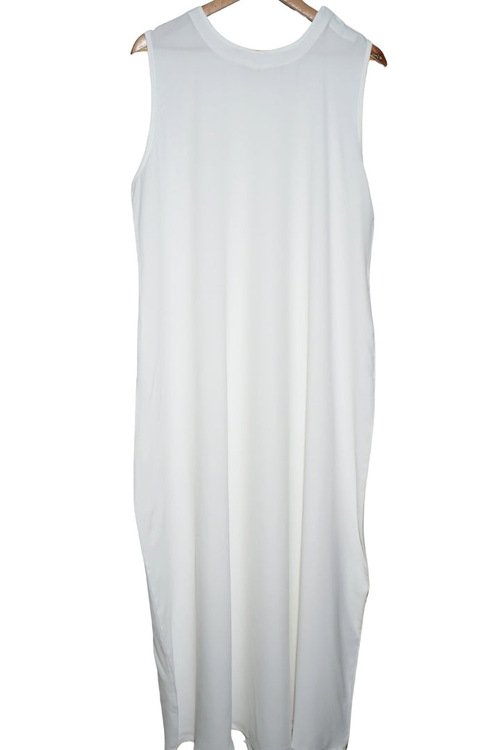 Abaya Inner White ( Sleeveless )