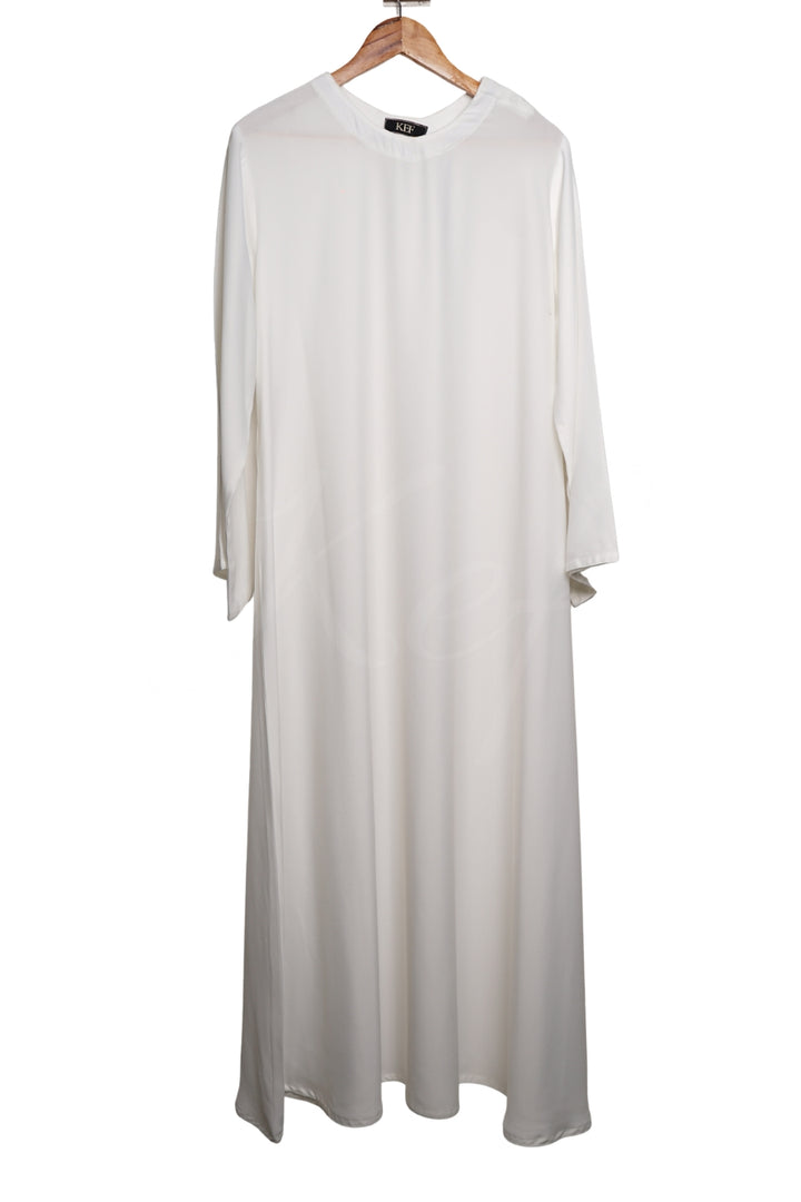Abaya Inner White ( With Sleeves )