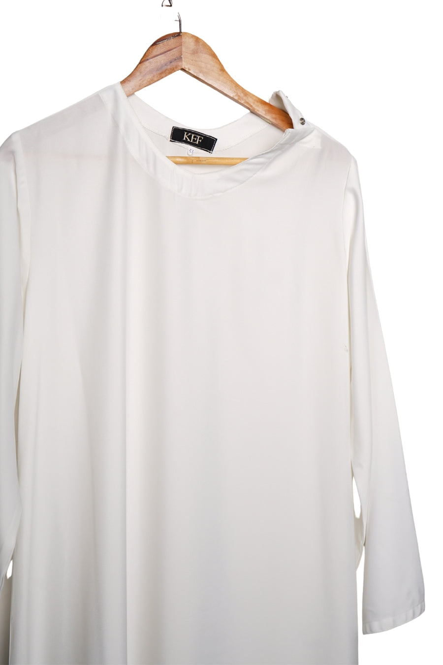 Abaya Inner White ( With Sleeves )