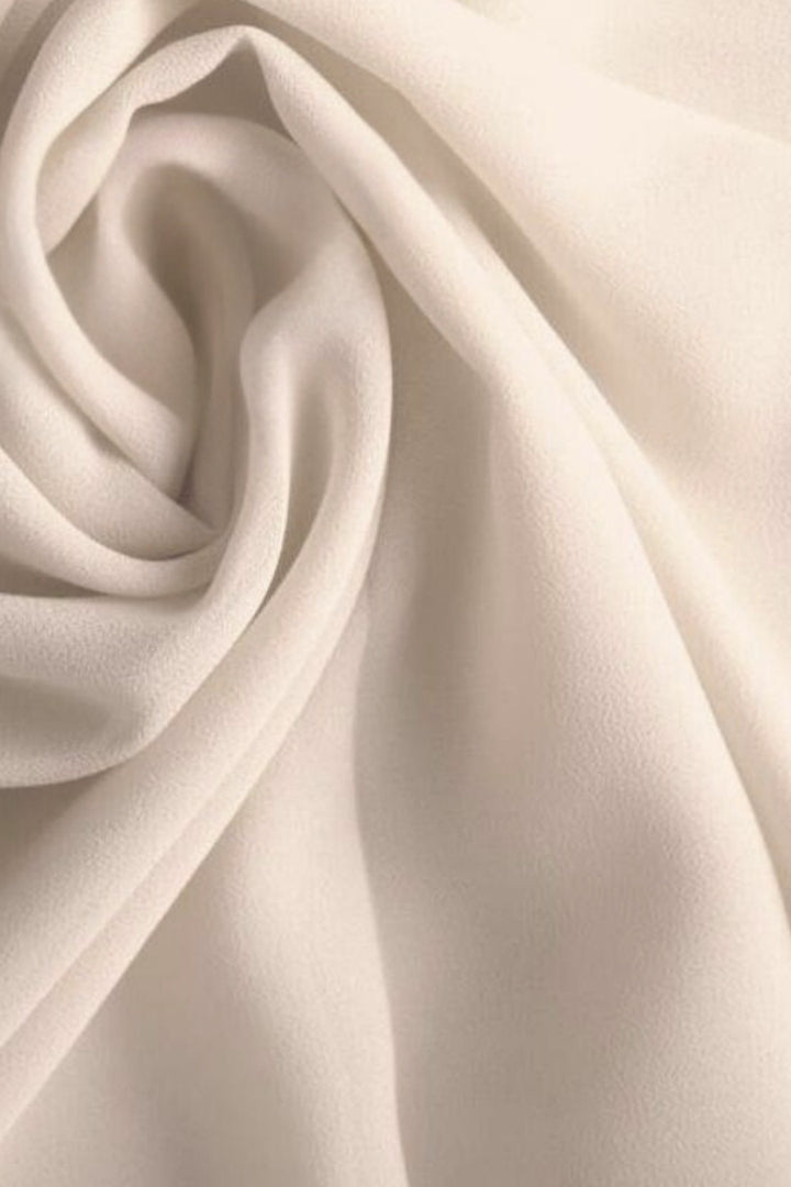 Georgette Hijab - Ivory