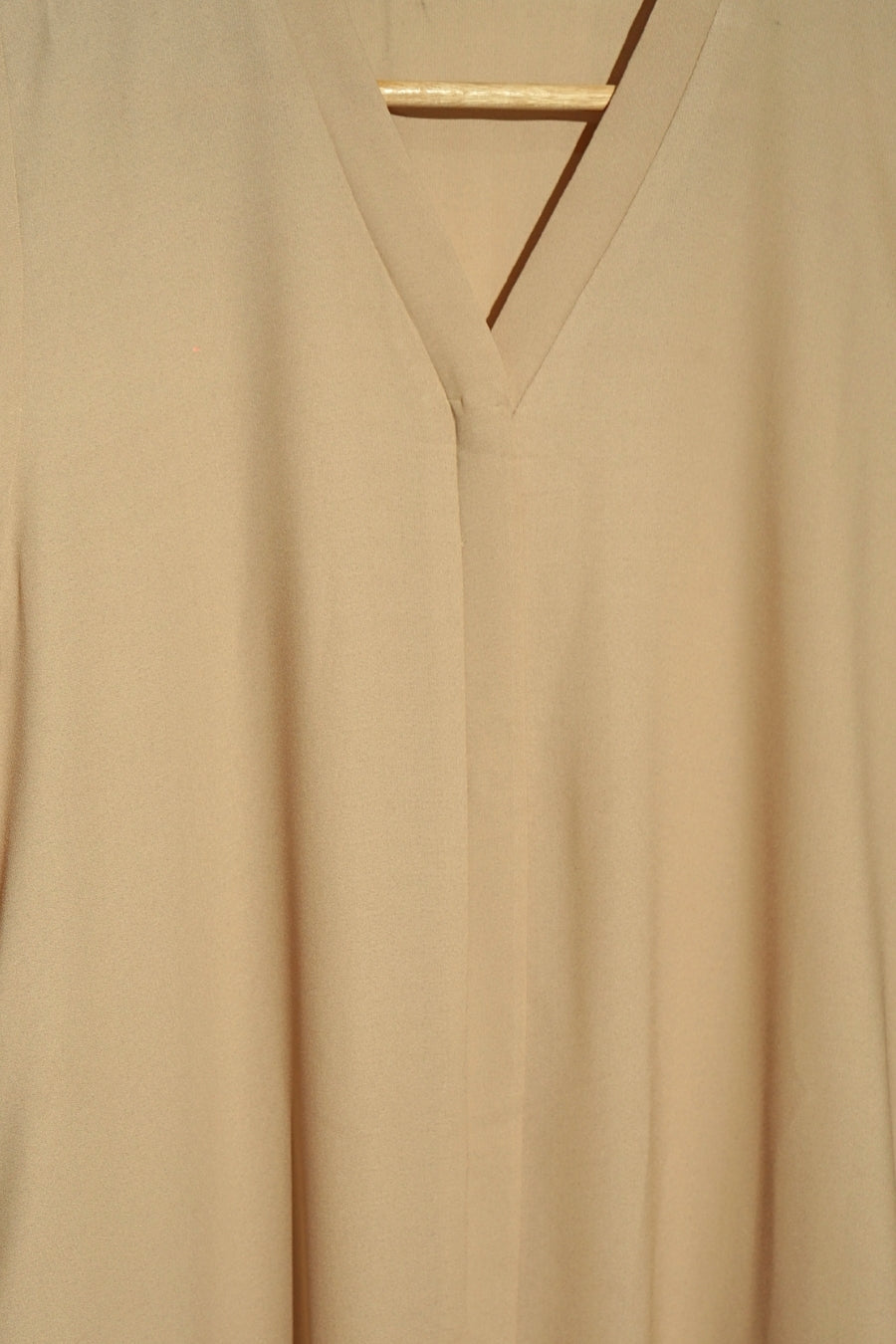 Beige Laced Abaya