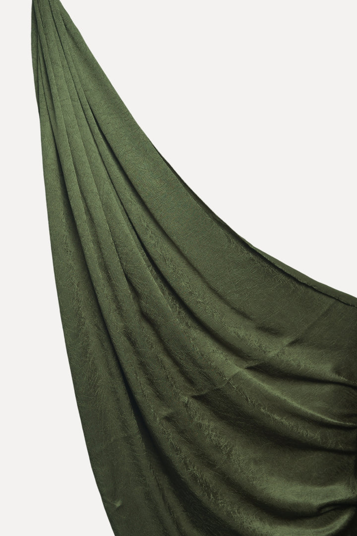Crepe Textured Chiffon - Jungle Green