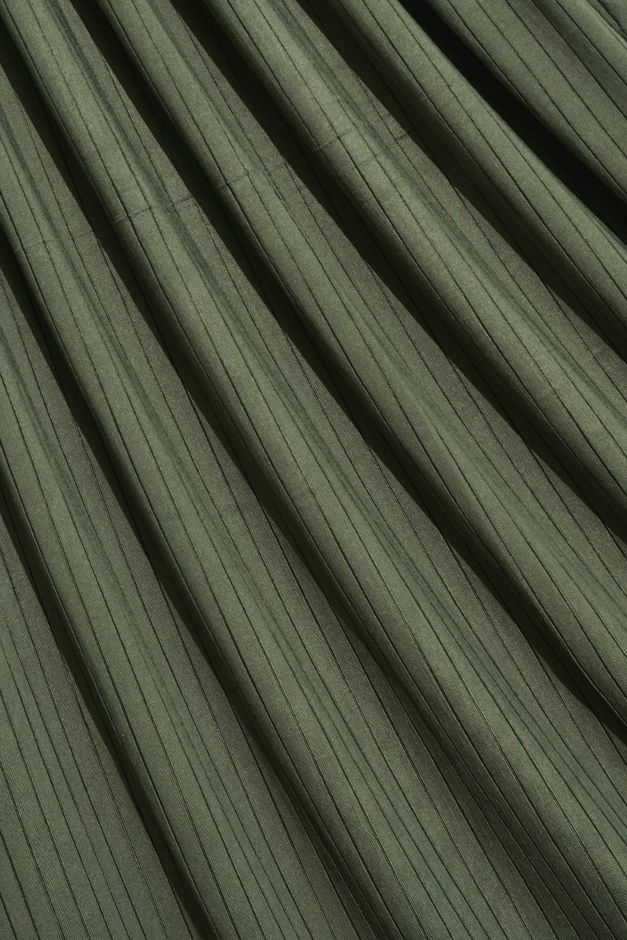 Linear Rib Jersey - Jungle Green