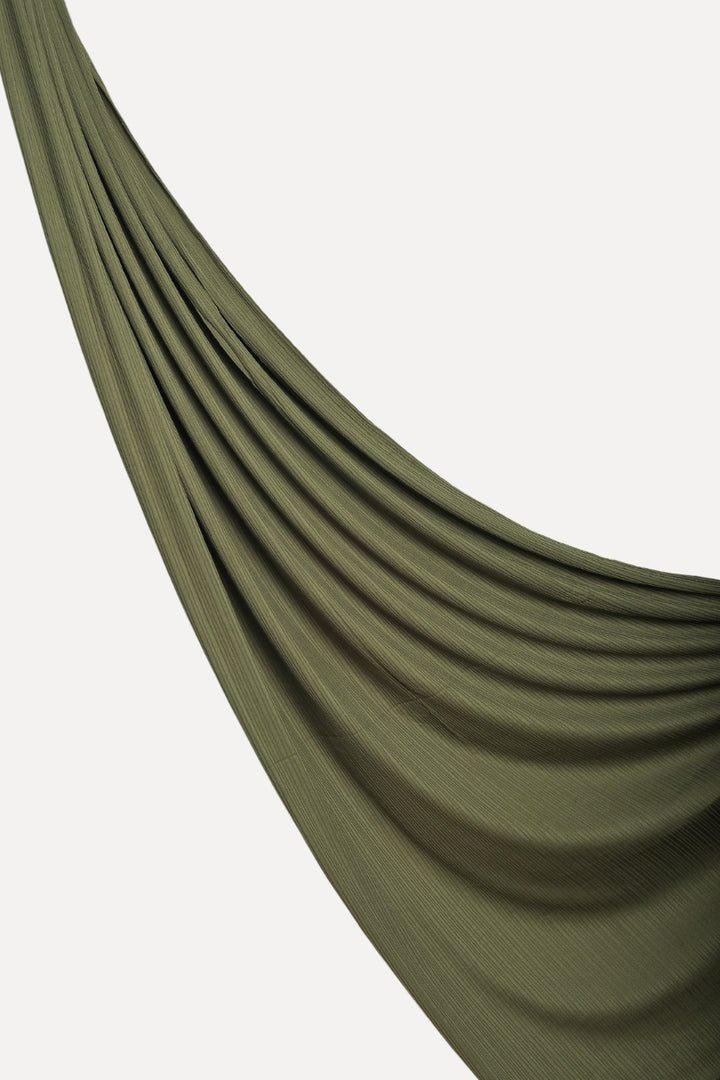 Bamboo Jersey Hijab - Jungle Green